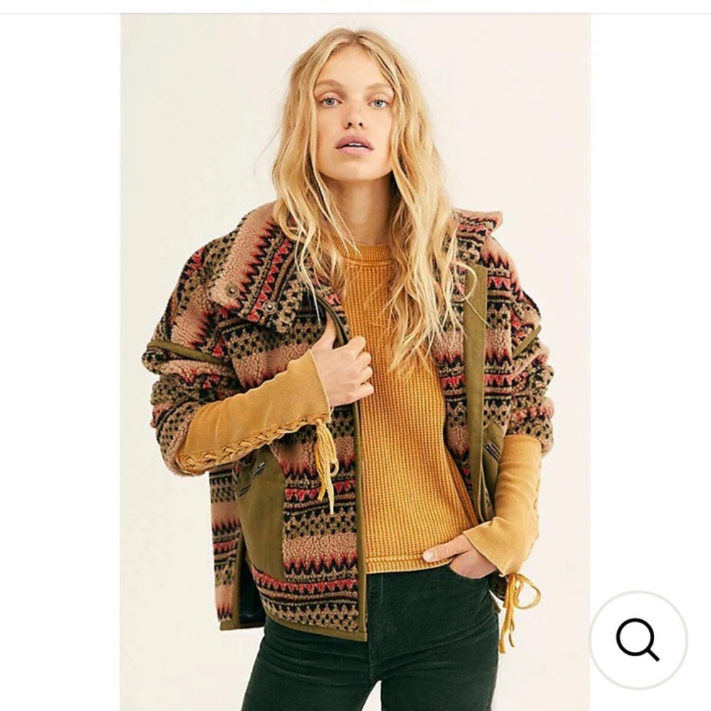 Free People vintage yellow thermal long sleeve: size XS 100% cotton - Picture 1 of 5